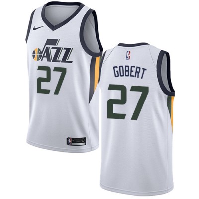 Nike Utah Jazz #27 Rudy Gobert White Youth NBA Swingman Association Edition Jersey